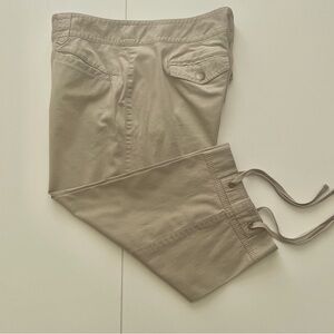 Ann Taylor Tan Capris Size 10